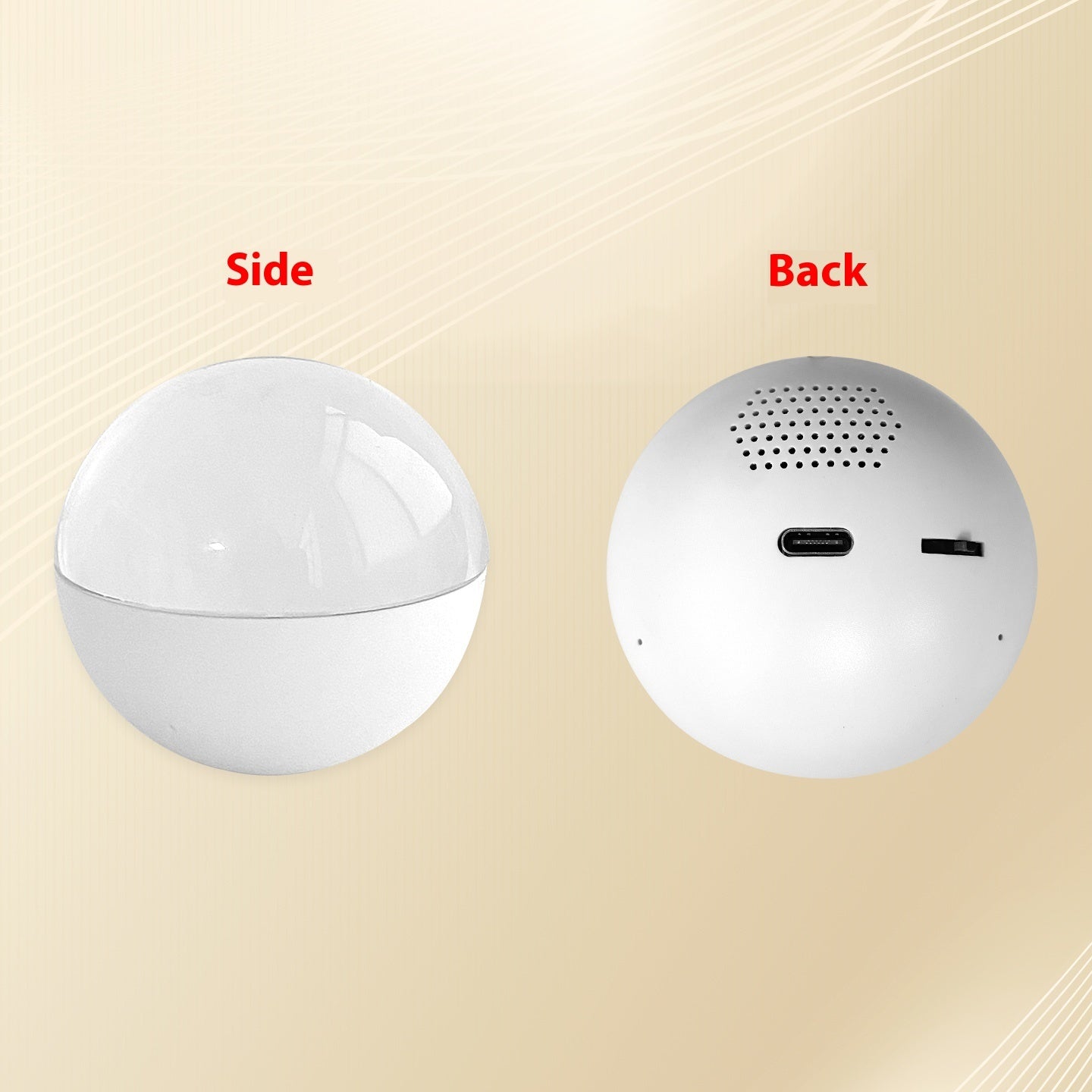 Fashionable And Personalized Electronic Ball Video Player 3D Video Crystal Ball DIY Memory Art Glass Ball Lamp Spherical Pixel Display 2.7inchs Screen 4GB Videos Player For Gift