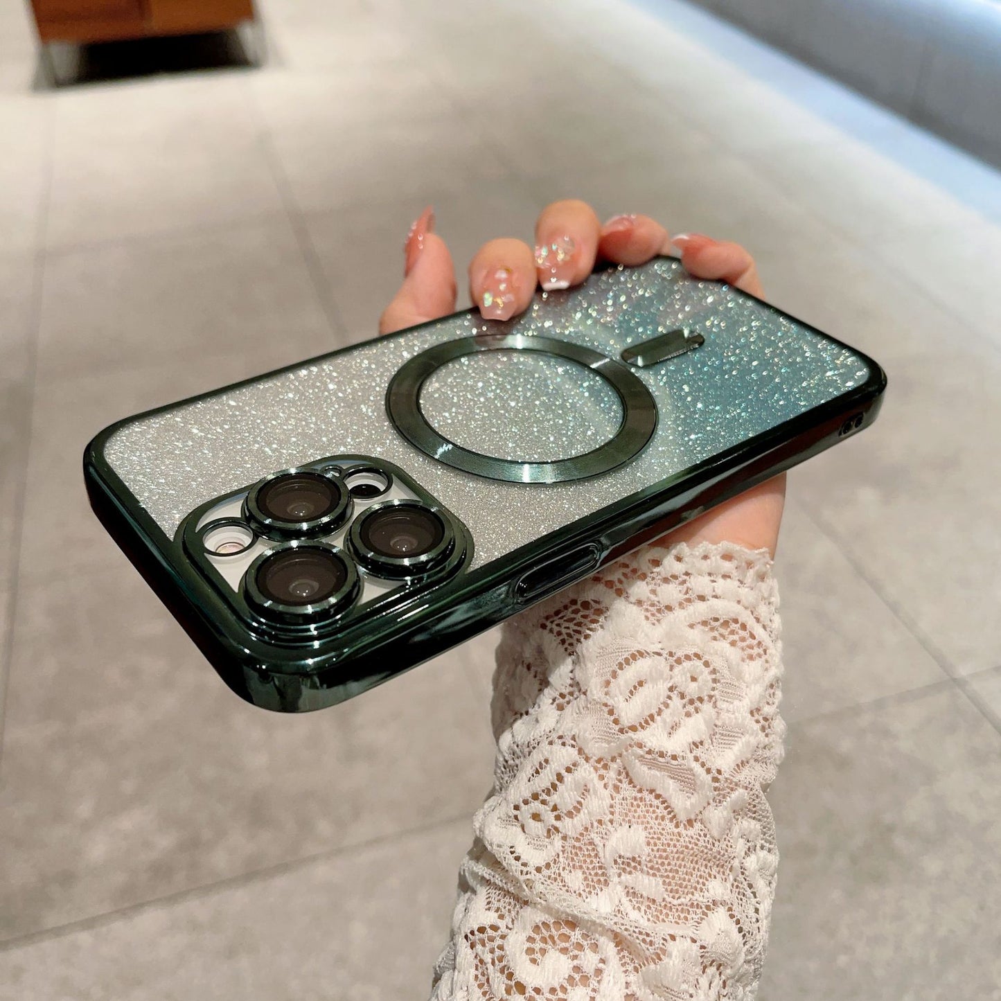 Electroplating Magnetic Mobile Phone Protective Cover