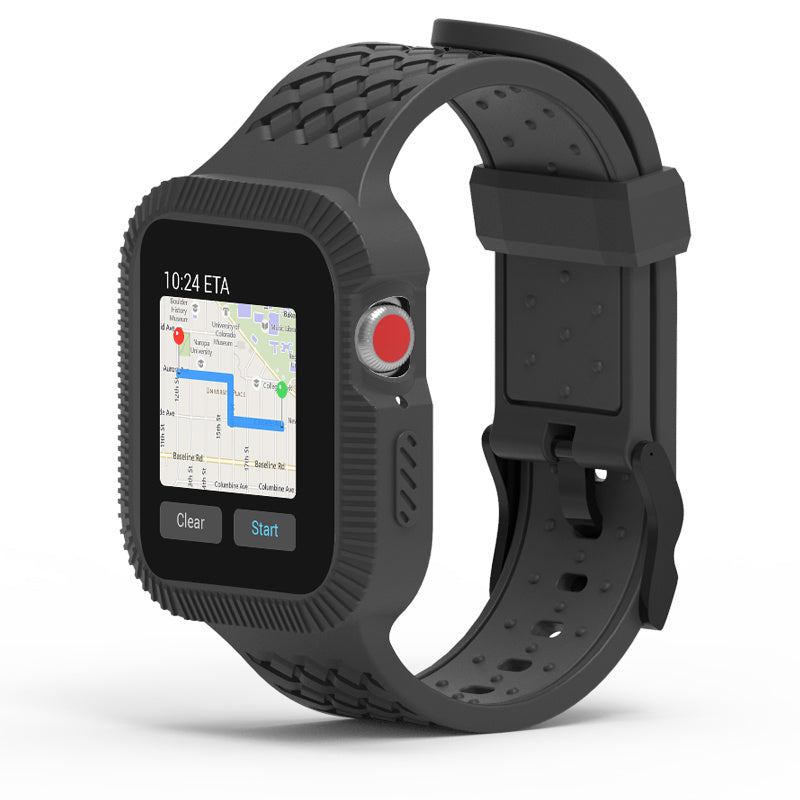 Compatible with Apple, Suitable for Iwatch 4th generation two-color silicone strap