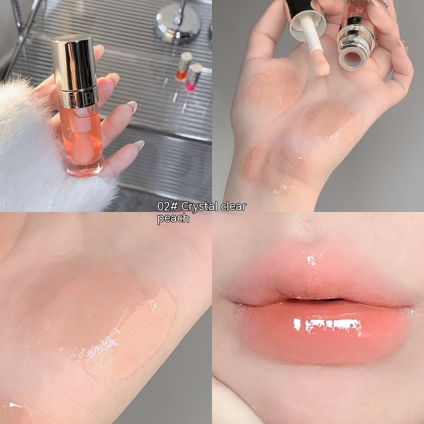 Plant Extract Brightening Lip Moisturizing Oil Anti-chapping Moisturizing