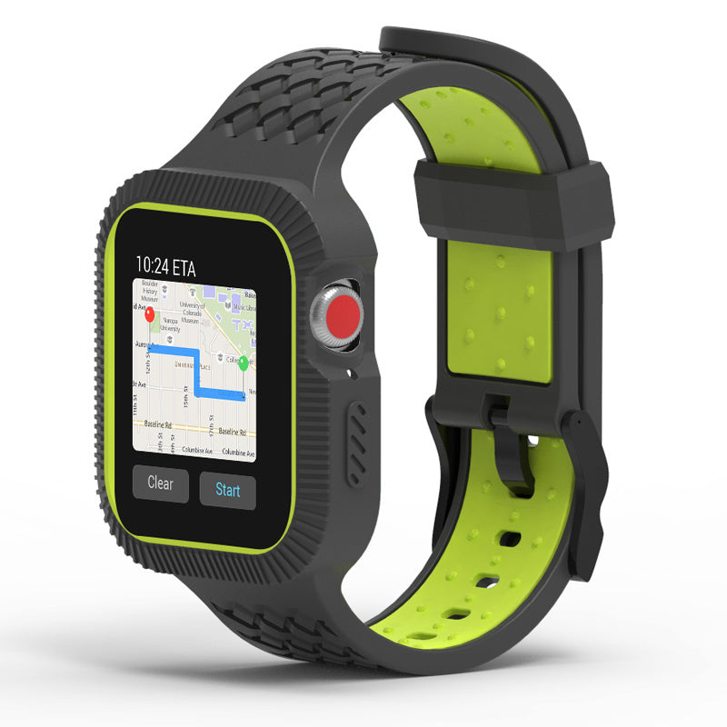 Compatible with Apple, Suitable for Iwatch 4th generation two-color silicone strap