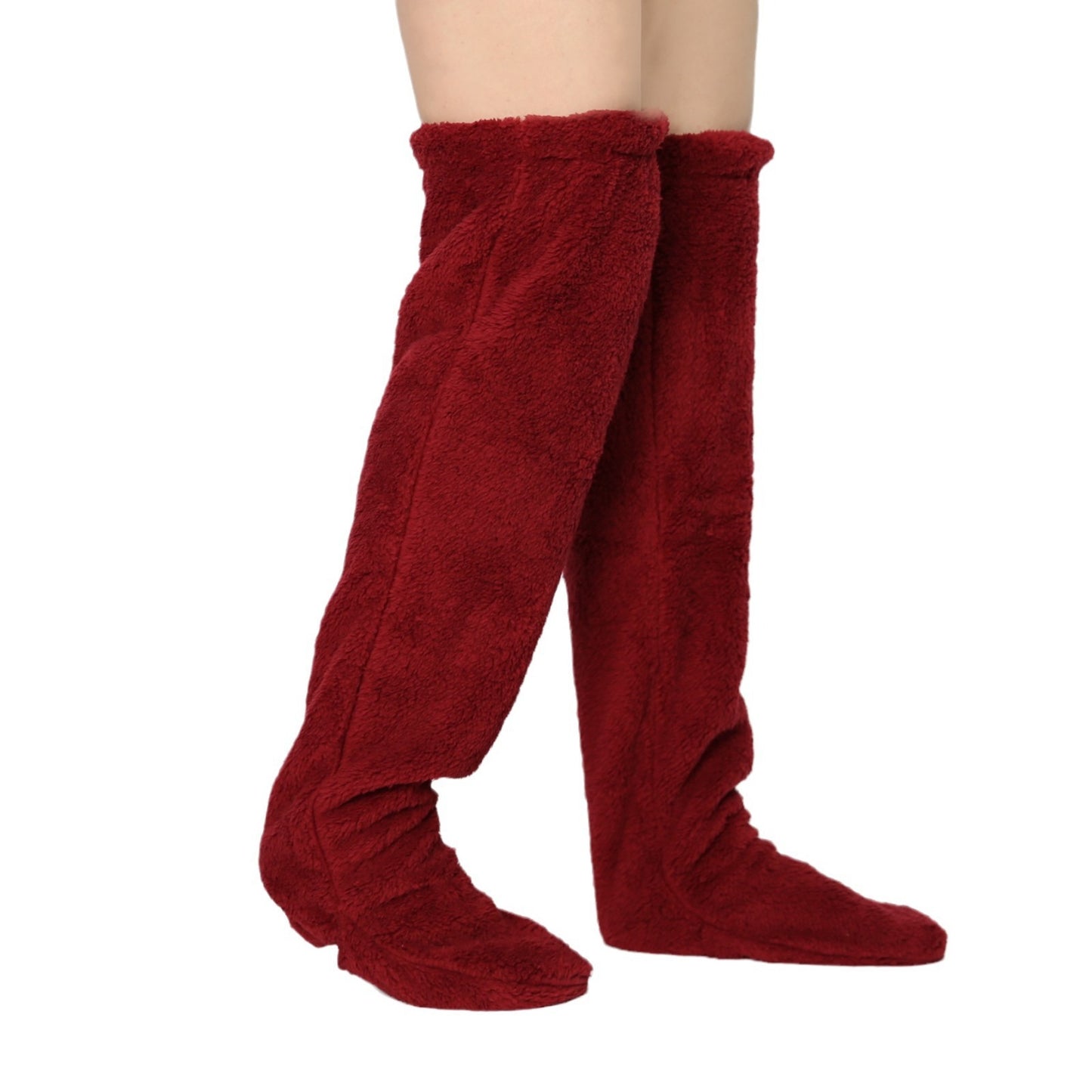 Vacuum Packaging Goose Down Leg Socks
