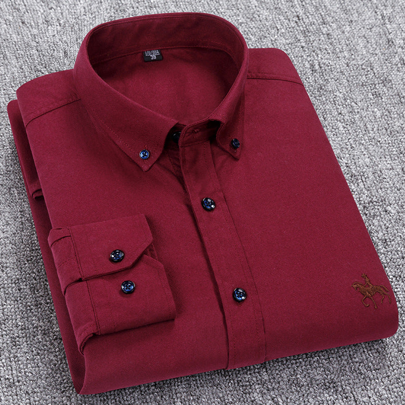 Oxford white shirt long sleeves